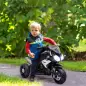 Moto Eléctrica Infantil con 3 Ruedas Trimoto para Niños de +3 Años con Batería 6V Recargable Funciones de Música Bocina Faros 86