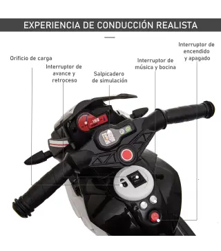 Moto Eléctrica Infantil