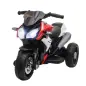 Moto Eléctrica Infantil con 3 Ruedas Trimoto para Niños de +3 Años con Batería 6V Recargable Funciones de Música Bocina Faros 86