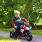 Moto Eléctrica Infantil con 3 Ruedas Trimoto para Niños de +3 Años con Batería 6V Recargable Funciones de Música Bocina Faros 86