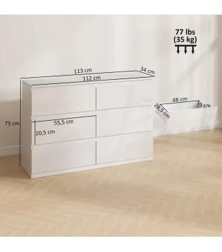 Cómoda para Dormitorio
