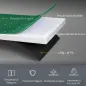 Cubierta de Protección Acolchada para Cama Elástica Borde de Seguridad para Trampolines con Diámetro Ø366 cm Verde
