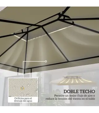 Techo de Repuesto para Cenador