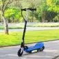Patinete Eléctrico Plegable para Niños y Adolescentes de +7 Años con Manillar Ajustable en Altura 78x37x87-95 cm Azul