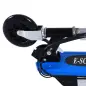 Patinete Eléctrico Plegable para Niños y Adolescentes de +7 Años con Manillar Ajustable en Altura 78x37x87-95 cm Azul