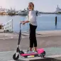 Patinete Eléctrico Plegable para Niños y Adolescentes de +7 Años con Manillar Ajustable en Altura 78x37x87-95 cm Rosa