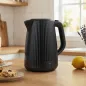 Hervidor Eléctrico 1,7L 2200W con Filtro Antical Desmontable Apagado Automático Base Giratoria 360° Negro