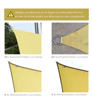 Toldo de Vela Rectangular