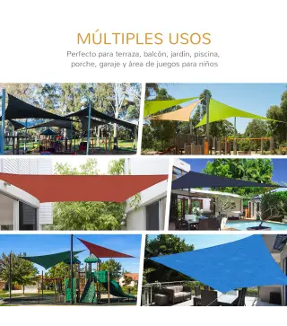 Toldo de Vela Rectangular