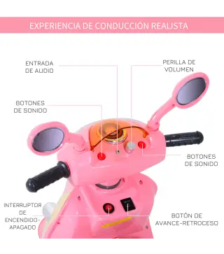 Moto Eléctrica Infantil