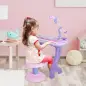 Piano Infantil 37 Teclas Teclado Electrónico Juego de Piano Regalo Juguete Educativo para Niños +3 Años con Micrófono Taburete L Piano Infantil 37 Teclas Teclado Electrónico Juego de Piano Regalo Juguete Educativo para Niños +3 Años con Micrófono Taburete L
