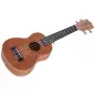 Ukelele Soprano para Principiantes con 4 Cuerdas de Nylon Ajustables Juguete educativo 53x17,5x6,2cm Madera