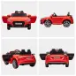 Coche Eléctrico para Niños de 3+ Años Audi TT Eléctrico 12V con Velocidad 3 km/h Mando a Distancia 102x60x44 cm Rojo