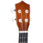 Ukelele Soprano para Principiantes con 4 Cuerdas de Nylon Ajustables Juguete educativo 53x17,5x6,2cm Marrón