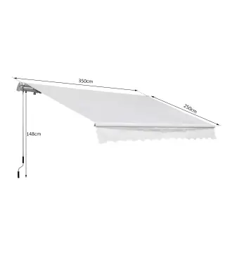 Toldo Manual Plegable