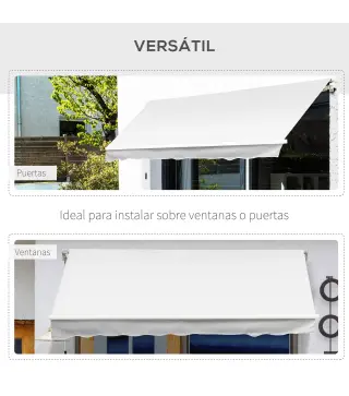 Toldo Manual Plegable