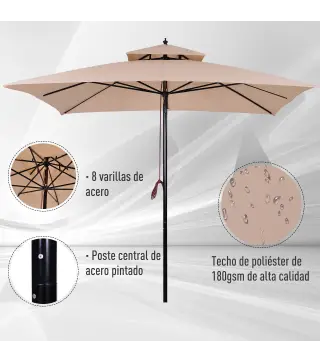 Parasol de Jardín