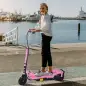 Patinete Eléctrico Plegable para Niños de 7-14 Años, Patinete Eléctrico con Velocidad Max. 12 km/h, Alcance de 8 km, Altura Ajus
