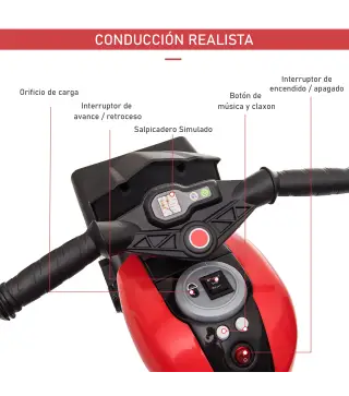 Moto Eléctrica Infantil