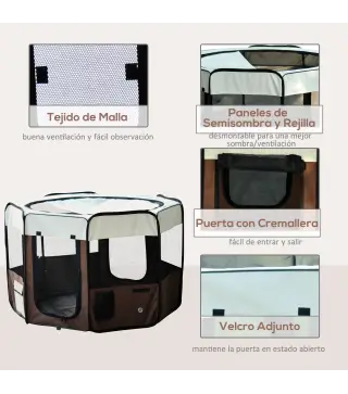 Parque Mascotas Plegable