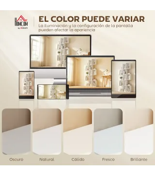 Librería en Forma de S de 5 Niveles para Salón Dormitorio Estudio Oficina 80x24x200 cm Blanco