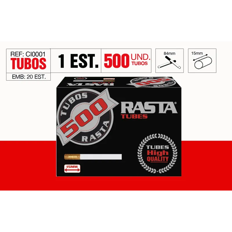 Cigarros Vacíos 500 Unds