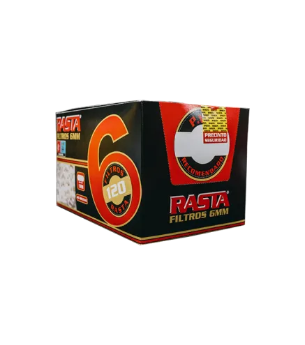 Filtros Tabaco De 6Mm - 120 Unidades