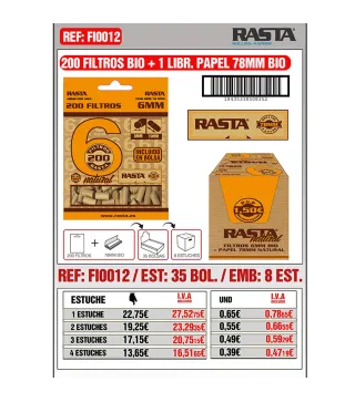 Filt- Bio 6Mm-200+Lib 35Bol Emb 8Est