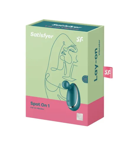 SATISFYER SPOT ON 1 LAY-ON VIBRADOR VERDE 1UN