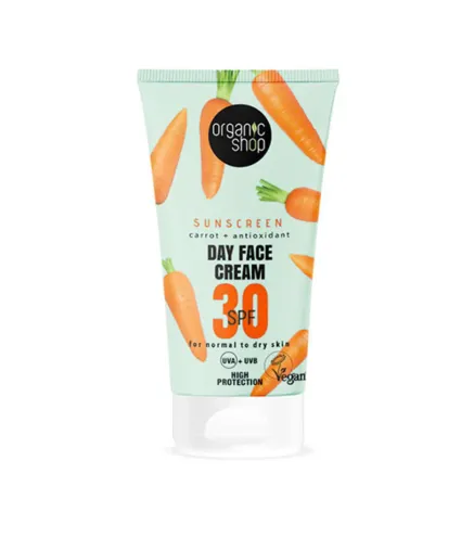 ORGANIC SHOP CARROT CREMA FACIAL DE DIA SPF30 50ML