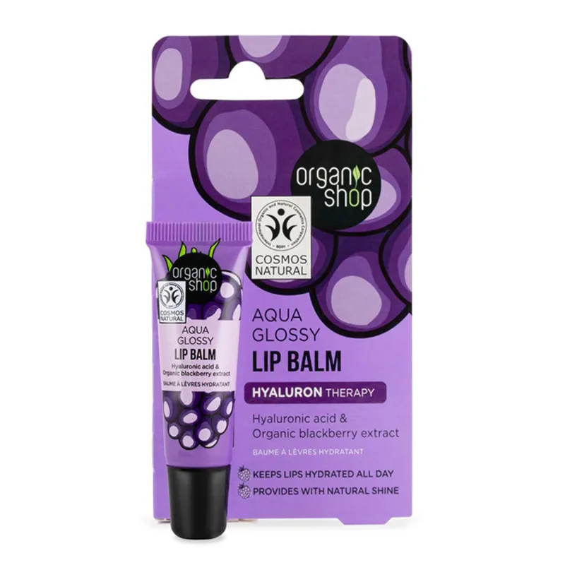 NATURA SIBERICA AQUA GLOSSY BALSAMO LABIAL BLACKBERRY 1UN NATURA SIBERICA AQUA GLOSSY BALSAMO LABIAL BLACKBERRY 1UN