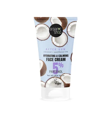 ORGANIC SHOP COCONUT CREMA FACIAL 5% PANTENOL 50ML