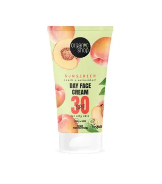 ORGANIC SHOP PEACH CREMA FACIAL DE DIA SPF30 50ML