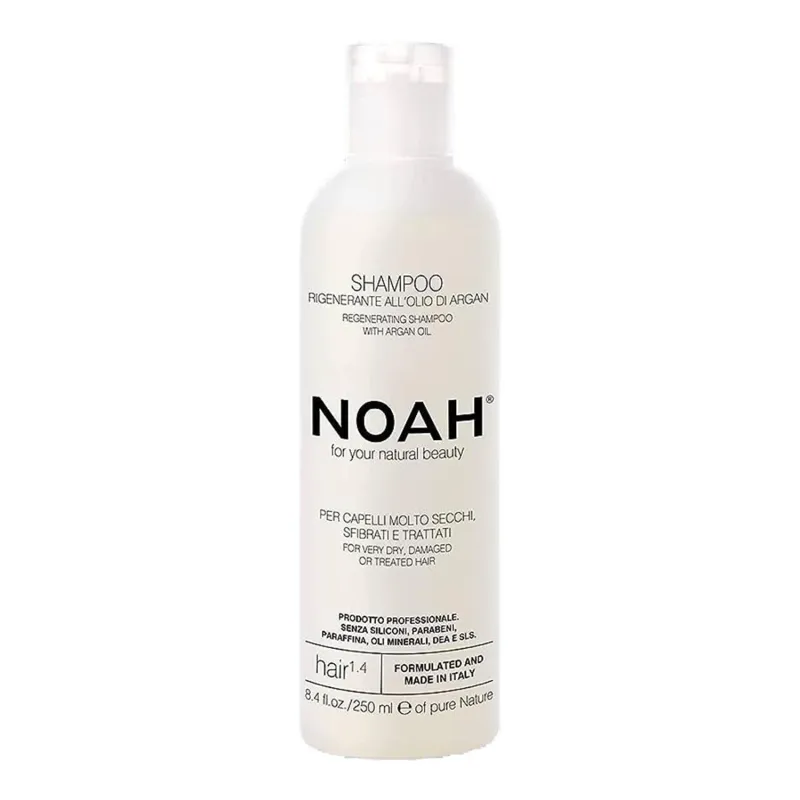 NOAH ACEITE DE ARGAN CHAMPU REGENERANTE 250ML NOAH ACEITE DE ARGAN CHAMPU REGENERANTE 250ML