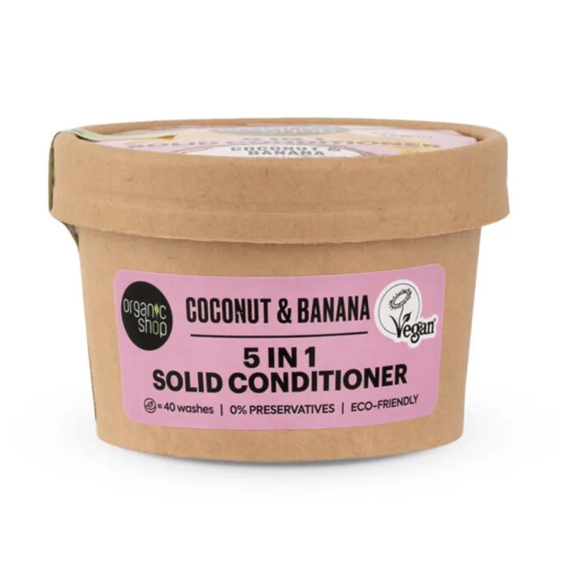 NATURA SIBERICA COCONUT & BANANA ACONDICIONADOR 5IN1 60GR