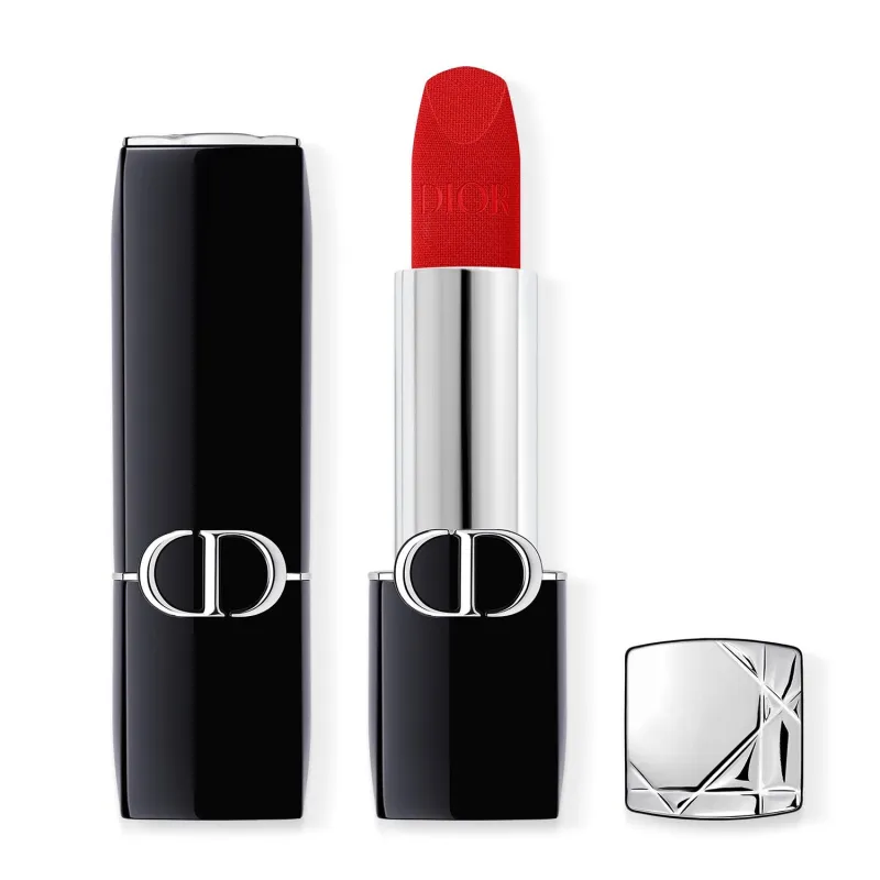 DIOR ROUGE DIOR BARRA DE LABIOS 999 SATINV ELVET 30ML