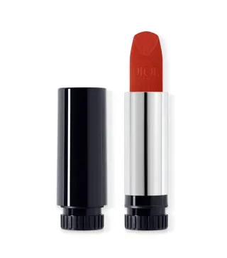DIOR ROUGE DIOR BARRA DE LABIOS 777 FAHRENHEIT VELVET RECARGA 30ML
