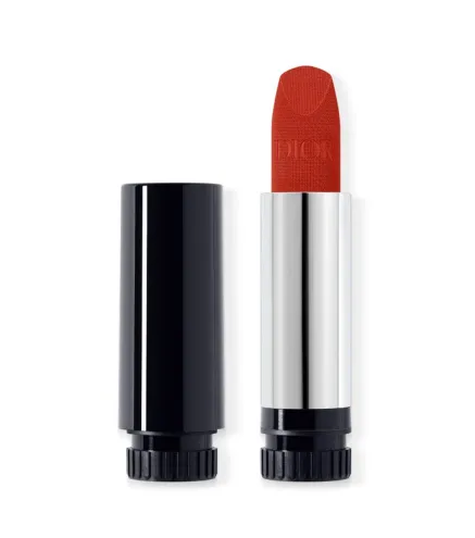 DIOR ROUGE DIOR BARRA DE LABIOS 777 FAHRENHEIT VELVET RECARGA 30ML