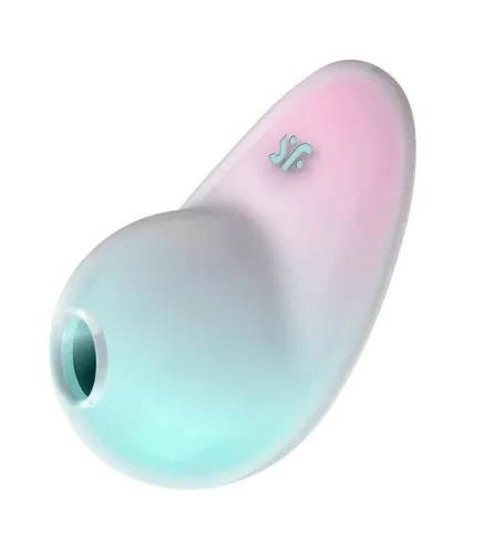 SATISFYER PIXIE DUST CLITORAL DOUBLE AIR PULSE VIBRADOR MENTA Y ROSA 1UN