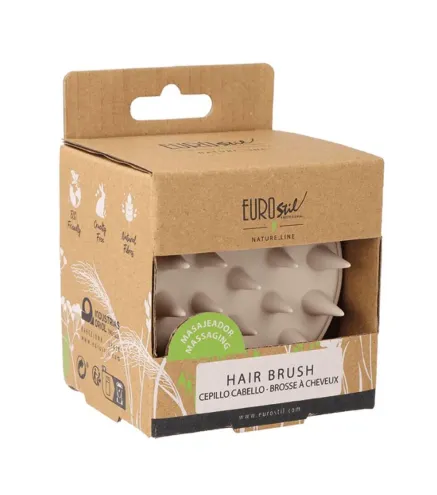 EUROSTIL CAPILAR CEPILLO MASAJEADOR GOMA 1UN