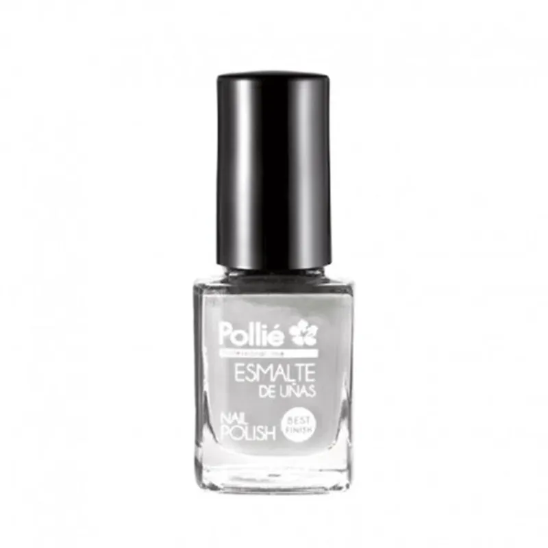 POLLIE UÑAS LACAS DE UÑAS GRIS PASTEL 12ML POLLIE UÑAS LACAS DE UÑAS GRIS PASTEL 12ML
