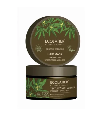 ECOLATIER ORGANIC CANNABIS MASCARILLA CAPILAR TEXTURIZING 1UN