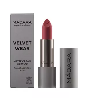 MADARA VELVET WEAR MATTE CREAM BARRA DE LABIOS 504 DOMINANCE 1UN