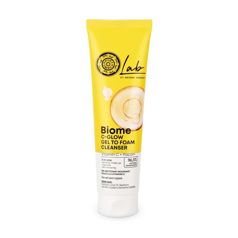 LAB BIOME C-GLOW ESPUMA LIMPIADORA 140ML LAB BIOME C-GLOW ESPUMA LIMPIADORA 140ML