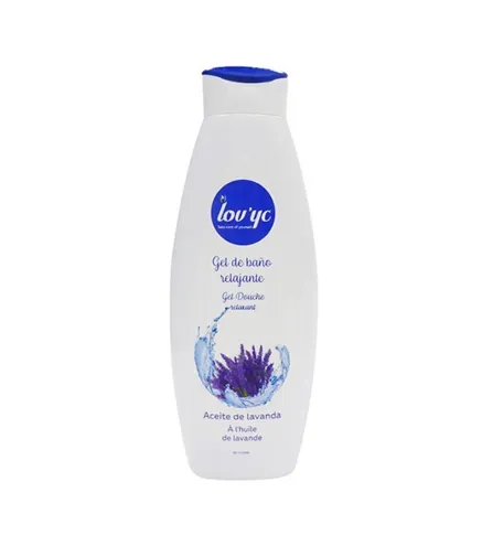 LOVYC ACEITE DE LAVANDA GEL DE BAÑO RELAJANTE 750ML