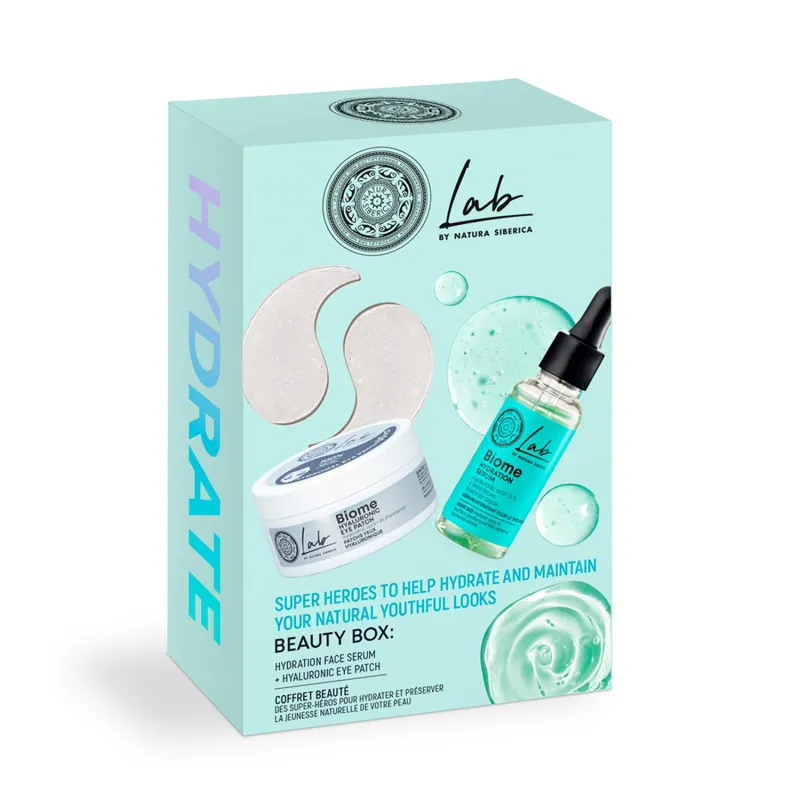 LAB BIOME HYALURONIC EYE PATCH 60UN + BIOME HYDRATION SERUM 30ML LAB BIOME HYALURONIC EYE PATCH 60UN + BIOME HYDRATION SERUM 30ML