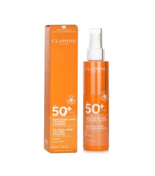 CLARINS GLOWING ACEITE SOLAR SPF50+ 150ML VAPORIZADOR
