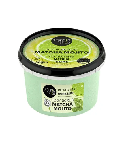 ORGANIC SHOP REFRESHING EXFOLIANTE CORPORAL MATCHA MOJITO 450ML