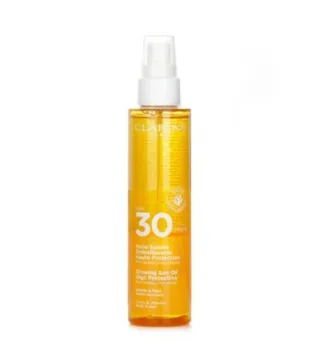 CLARINS GLOWING ACEITE SOLAR SPF30 150ML VAPORIZADOR