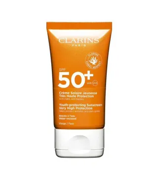 CLARINS YOUTH PROTECTION SUNSCREEN CREMA FACIAL SPF50+ 50ML